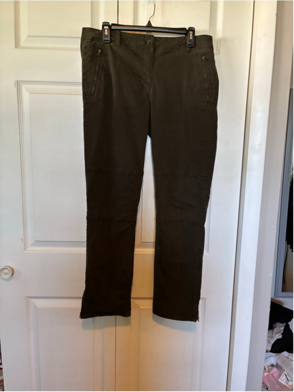 Women's Talbots Brown Straight Leg Pants Size 12